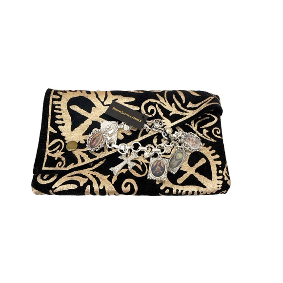 VIRGINS SAINTS & ANGELS VSA Retablo Framed Charm Bracelet Silver - Picture 3 of 8